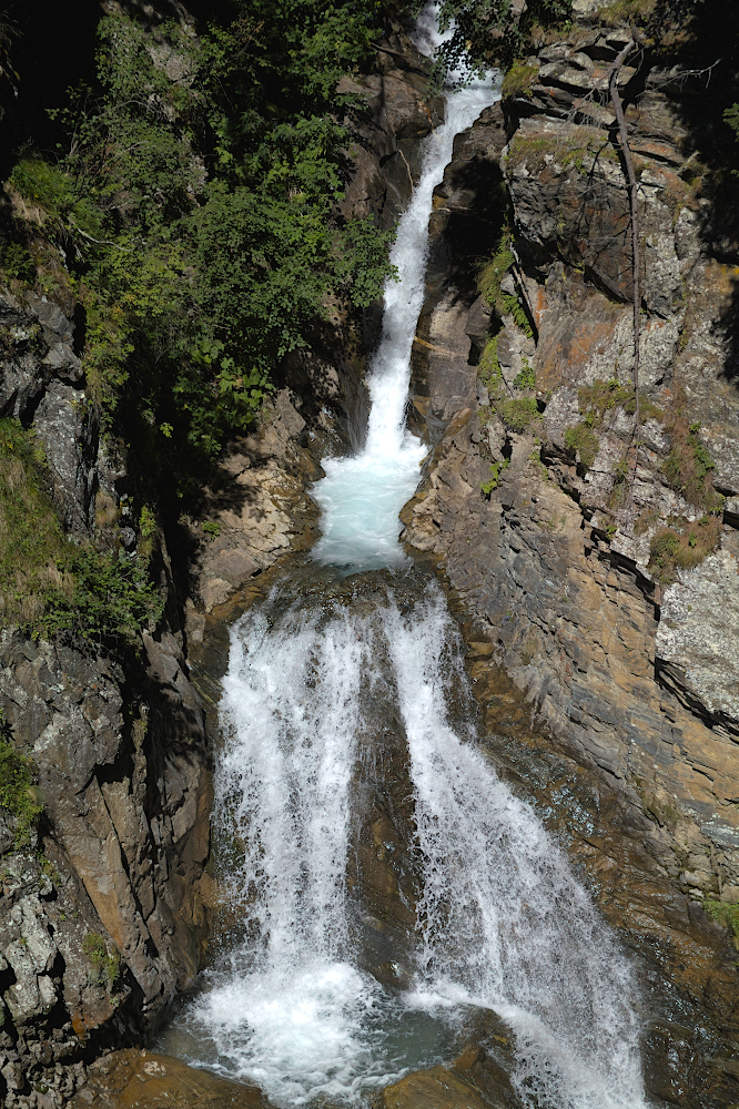 Salto del Bove salendo a Fane Alm