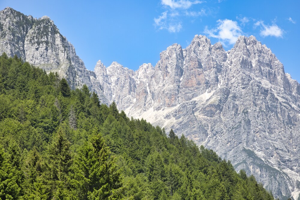 Dolomiti di Brenta dal Rifugio Malga Andalo