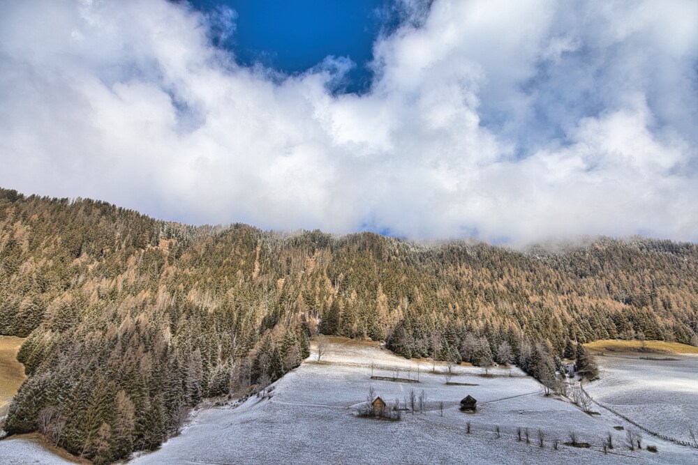 poco dopo la partenza per Lercheralm da Villa di Sopra