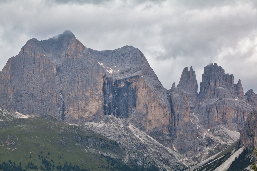 Catinaccio e Torri del Vajolet dal Ciampedie
