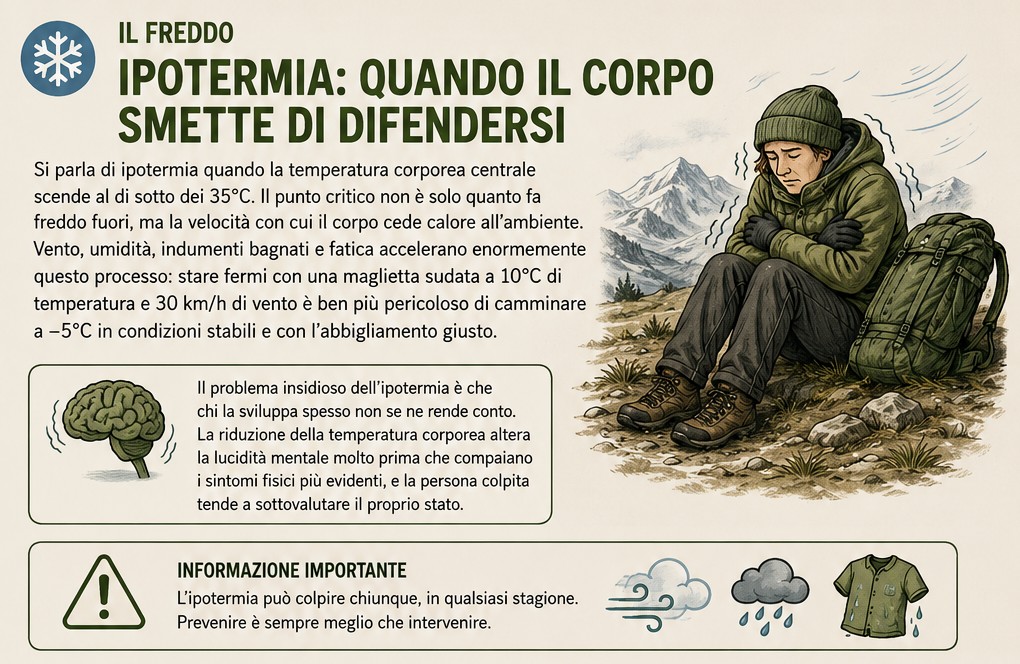 Il freddo - Ipotermia: quando il corpo smette di difendersi
