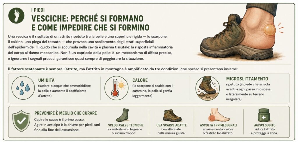 Vesciche: perché si formano e come impedire che si formino