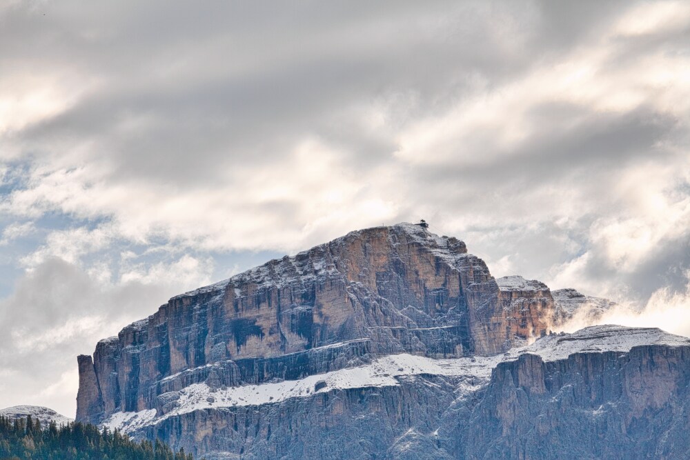 Pordoi salendo in Val Di Dona