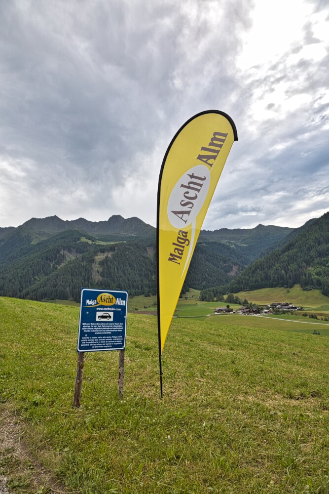 Parcheggio alternativo per i visitatori della Malga Ascht Alm