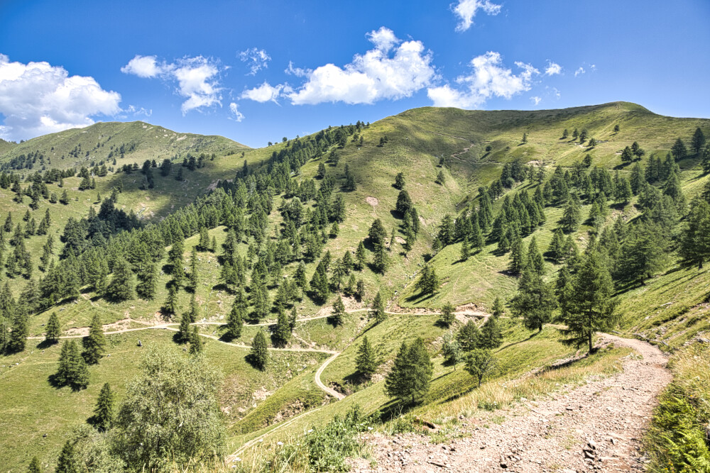Tratto finale dalla Bocchetta di Olino al Rifugio Ombrega